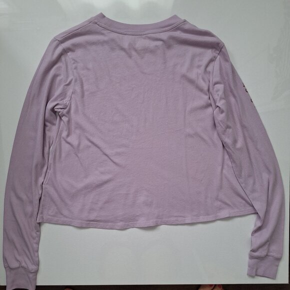Roots Lilac Long Sleeve Tee 100% Cotton - Picture 2 of 6